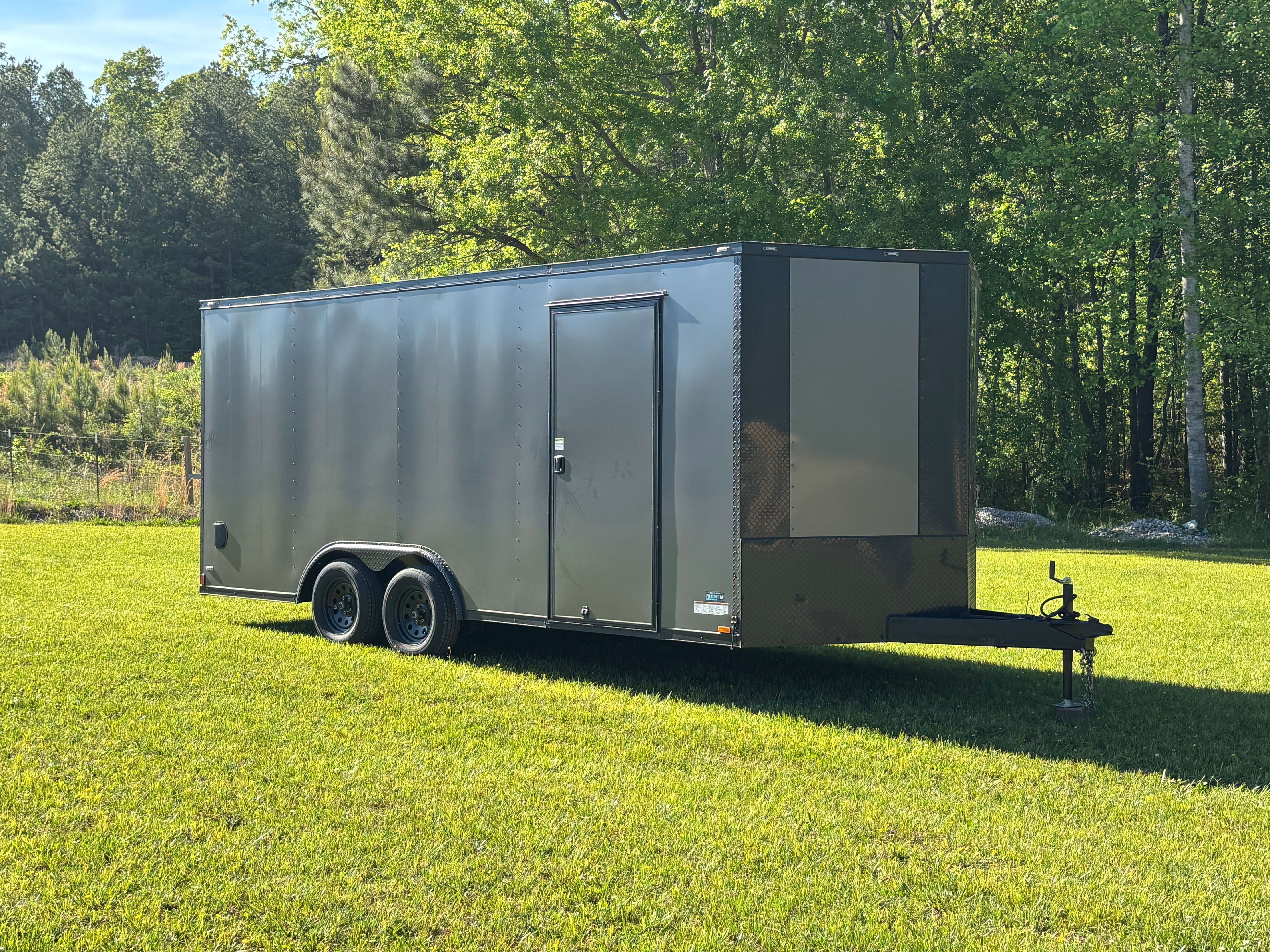 18ft Enclosed Trailer for rent in McCalla Alabama - Secure weatherproof transport for moves and storage