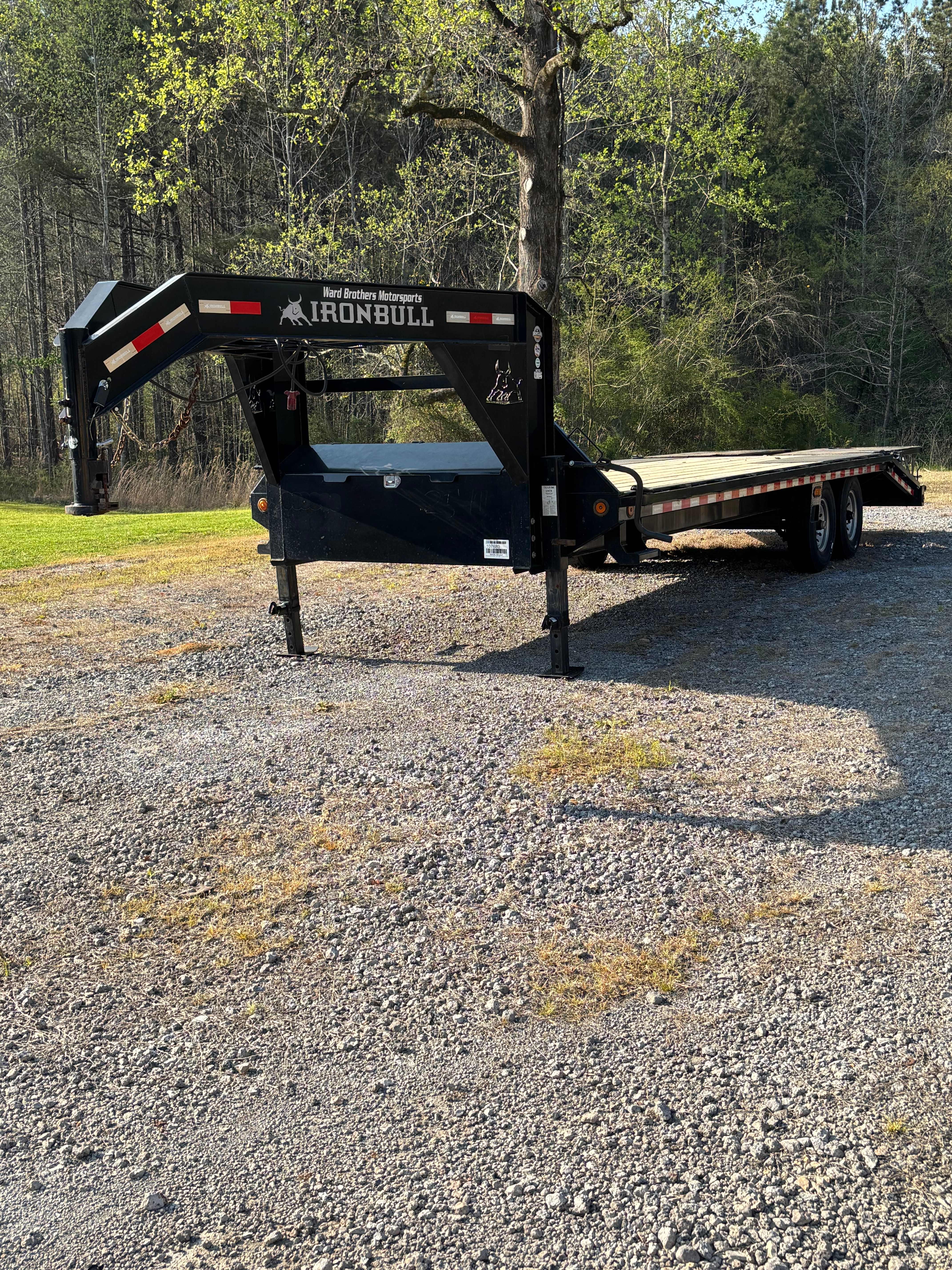25' Ironbull Gooseneck w/ Mega Ramps - 10,000 lbs capacity trailer rental in McCalla, Alabama thumbnail 2