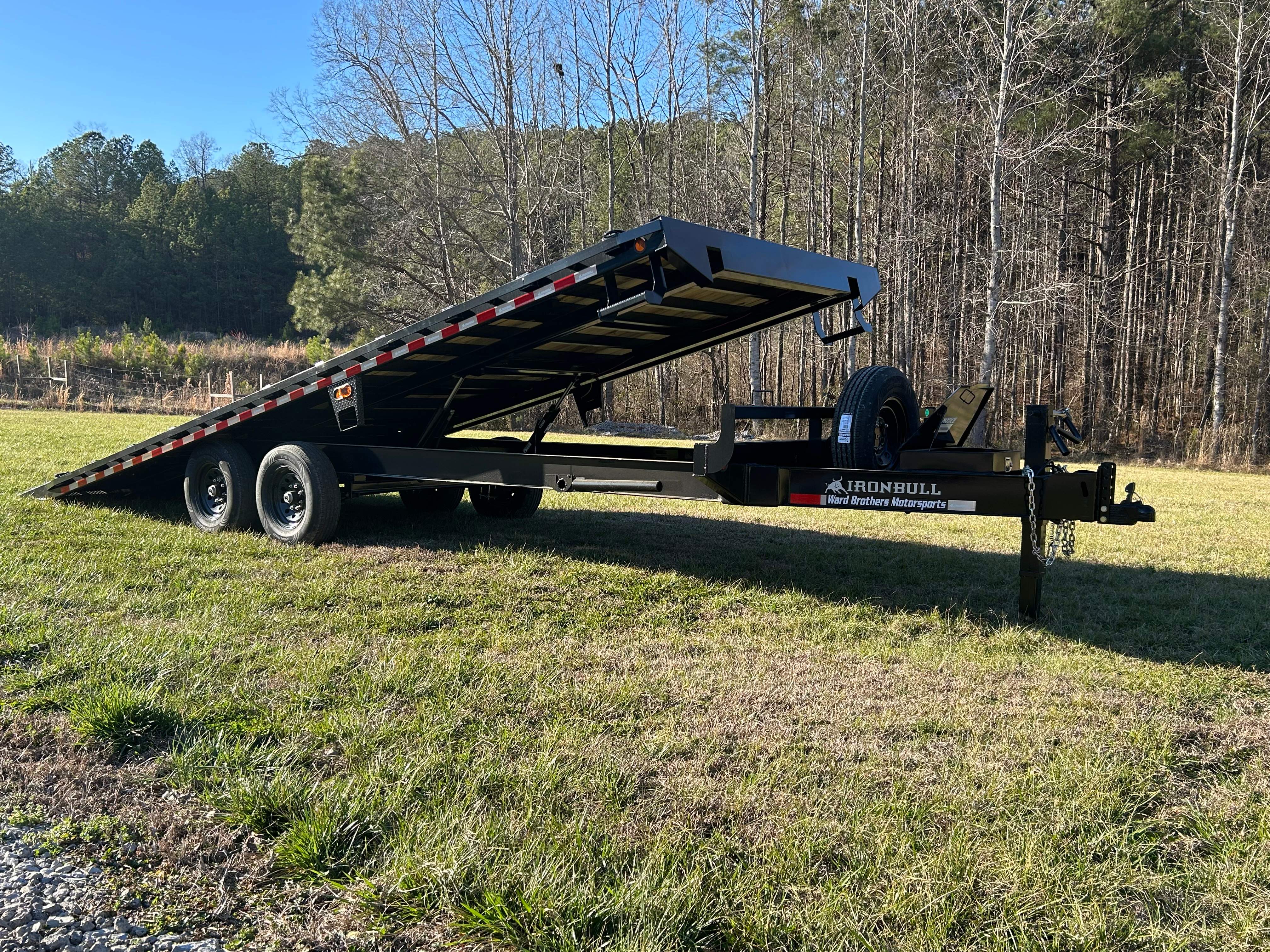 24ft Tilt Trailer - 9,200 lbs capacity trailer rental in McCalla, Alabama thumbnail 3
